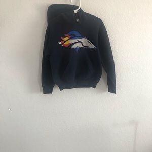 Denver Broncos child’s extra small hoodie